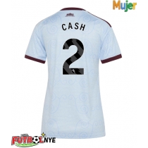 Camiseta Aston Villa Matty Cash #2 Tercera Equipación para mujer 2026-27 manga corta